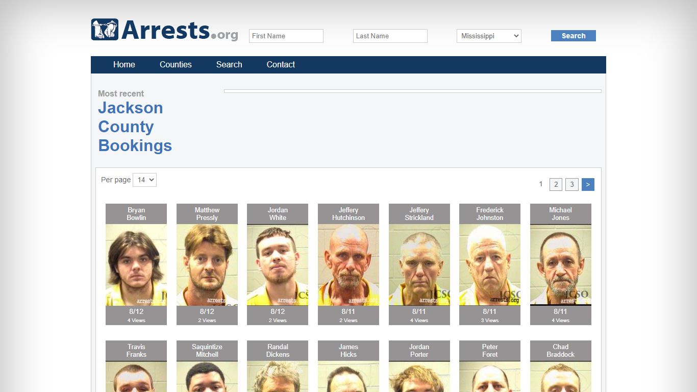 Jackson County Arrests and Inmate Search